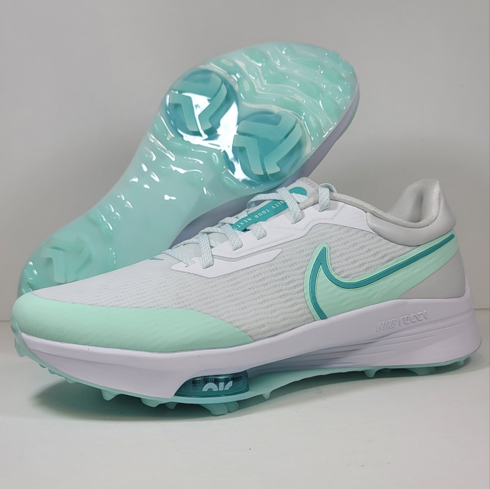 Nike Air Zoom Infinity Tour NEXT% Golf White Mint Mens Sizes Shoes DC5221-143